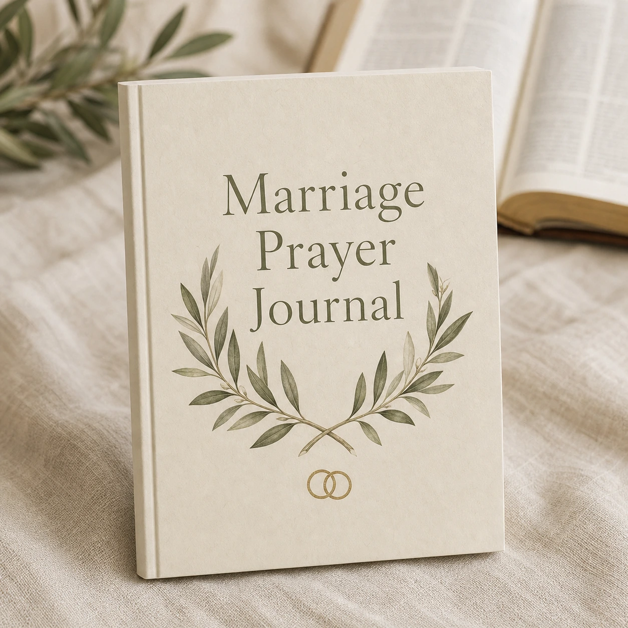 Marriage Prayer Journal — Physical Edition — A shared 5.75×8 journal for prayer, gratitude and conversation