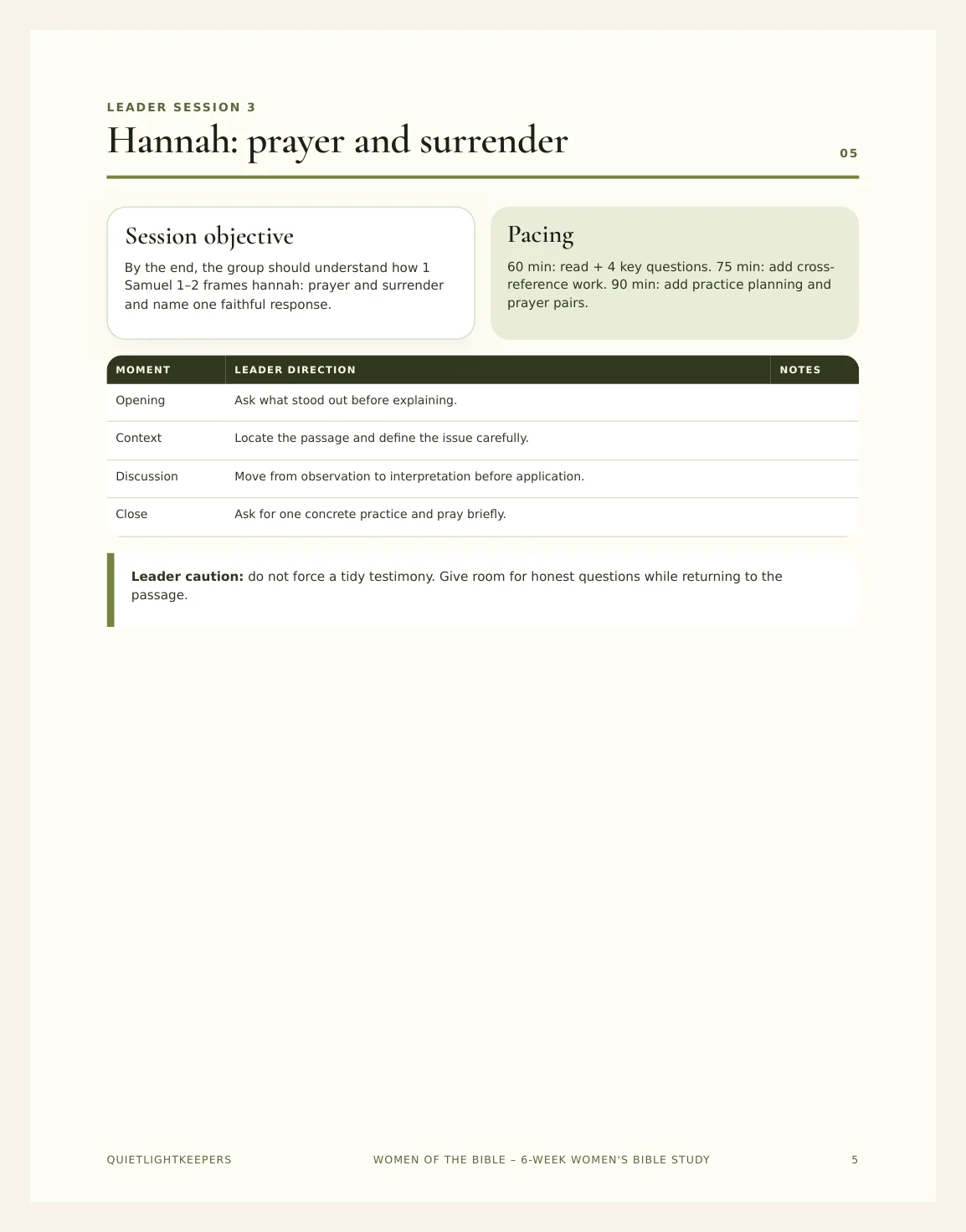 Women of the Bible — 6-Week Women's Bible Study — Preview page 2